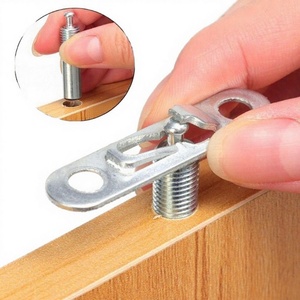Conector Invisible para Muebles Gstar SHY-A43, Acero Laminado en Frío, Aleación de Aluminio, Desmontable, Soporte de Pared, Deslizador de Riel con Amortiguador Individual - Product Image 2