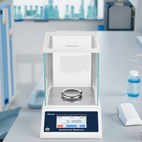 Balance analytique électronique de haute précision KUNSCALE YK-MEC 0,1 mg/1 mg, capacité 120 g/220 g/320 g, écran tactile, matériau ABS