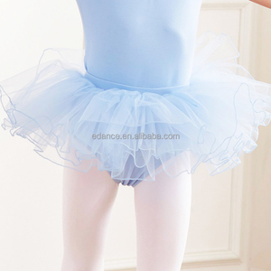 Soffice bretelle a maniche corte da palcoscenico <span class=keywords><strong>Ballerina</strong></span> <span class=keywords><strong>Tutu</strong></span> da bambina gonna rimovibile body personalizzato Costume da ginnastica per ragazze - Product Image 4