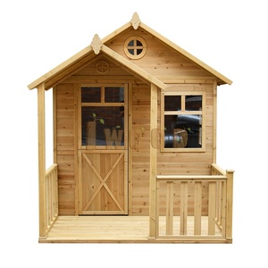 Casetta da Giardino <span class=keywords><strong>per</strong></span> <span class=keywords><strong>Bambini</strong></span> in <span class=keywords><strong>Legno</strong></span> da Esterno con Balcone - Product Image 2