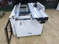 Scie à table coulissante pliable multifonctionnelle portable pour le travail du bois, directement de l'usine, avec tension 220V