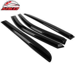 Pare-soleil de fenêtre style slim pour Honda Odyssey 08-10, protection latérale de porte de voiture en acrylique, à coller, 4 pièces - Product Image 4