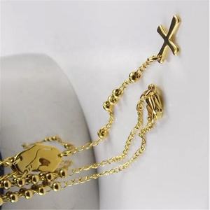 Collier personnalisé en acier inoxydable, pendentif en croix 4:13, vente en gros, livraison gratuite - Product Image 4