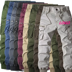 <span class=keywords><strong>Pantalon</strong></span> cargo long décontracté pour homme <span class=keywords><strong>avec</strong></span> logo personnalisé, poches latérales et coupe empilée, idéal pour <span class=keywords><strong>le</strong></span> sport – Vente en gros - Product Image 1