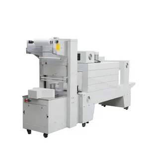 BZJ5038B & BSE5040A Plastic PE Film Sleeve Sealer Sleeve Type Sealing Machine with Shrink Tunnel Machine for Wrapping Bottles