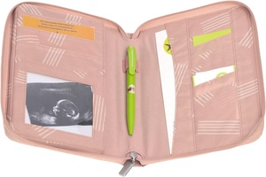 Estuche organizador de documentos impreso personalizado para bebés recién nacidos, niños y niñas, <span class=keywords><strong>portadocumentos</strong></span> de bebé para tarjetas de salud - Product Image 3