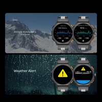 Montre connectée de sport en plein air GTX4 avec suivi GPS, écran AMOLED, chargement magnétique, étanche 5 ATM (niveau natation), OEM