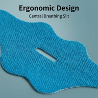 Bandelettes respiratoires transparentes hypoallergéniques personnalisées en forme de lèvres pour le sommeil et l'arrêt du ronflement