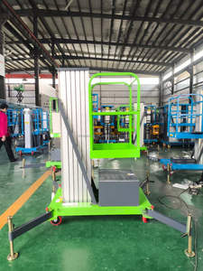 Plataforma de elevación aérea de un solo mástil <span class=keywords><strong>para</strong></span> la opción de manejo de decoración de pisos de Edificios - Product Image 3