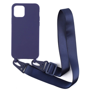 Étui de téléphone en silicone avec cordon pour <span class=keywords><strong>iPhone</strong></span> 15 14 <span class=keywords><strong>13</strong></span> Pro Max, accessoires de protection pour téléphone - Product Image 6