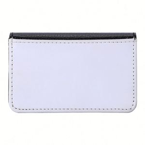 Custom Logo Pu Square Leather Case Luxury Magnetic <b>Card</b> <b>Holder</b> for Business Credit Id <b>Cards</b> Metal Material - Product Image 6