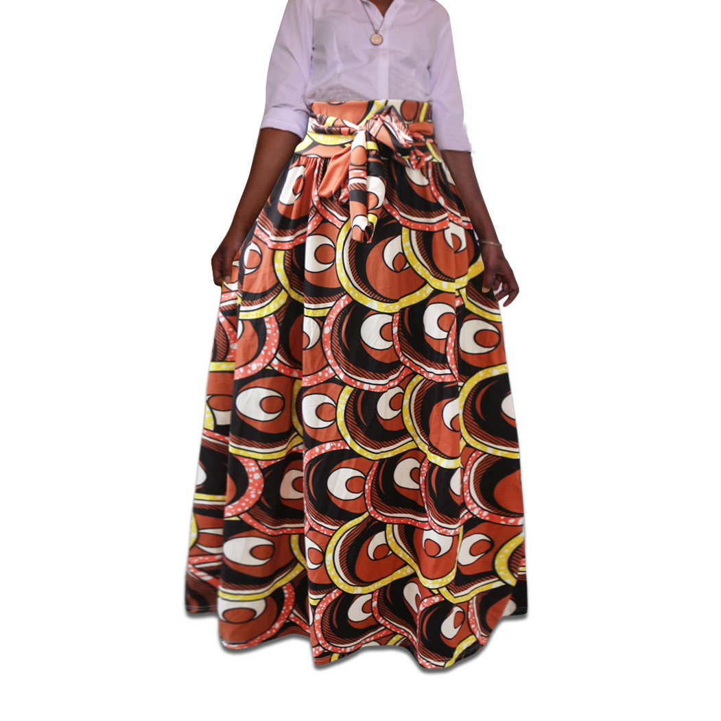 Shop Our Collection of Plus Size Maxi Skirts with African Prints