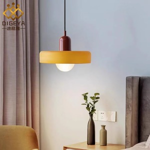 Luminaire suspendu minimaliste nordique Digeya en verre LED, éclairage d'ambiance chaleureux pour la maison - Product Image 3