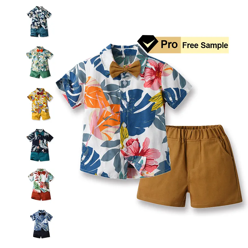New arrival 2022 2023 comfortable set kids clothes beach style summer kids clothing sets casual fashion kids boutique clothing s