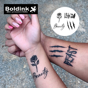 <span class=keywords><strong>Tatouage</strong></span> au stylo Boldink personnalisé, effet réaliste de griffures de bête, art corporel, imperméable, longue durée (2 semaines), encre Jagua Juice - Product Image 3