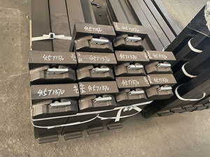 Forcella a faccia piatta Standard da 1670mm 45x122 sezione trasversale <span class=keywords><strong>3B</strong></span> installazione 98kg peso 3.0 accessori di capacità di carico - Product Image 6