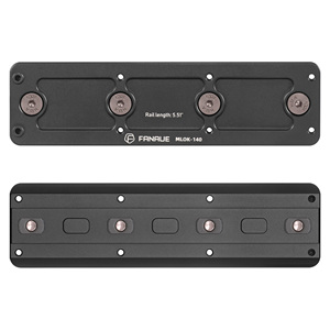 Fanaue MLOK-140 Adapter Tương thích với Arca Swiss/RRS dovetail Hợp kim nhôm mlok handguards phụ kiện gắn kết sản phẩm - Product Image 3