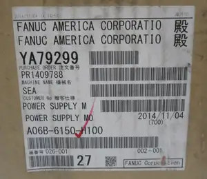 Nhật Bản Ban đầu fanuc servo khuếch đại A06B-6150-H100 vit