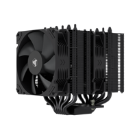 FEZCOOL C620 Refroidisseur de processeur à double tour avec six tubes en cuivre pour LGA2011120017001851115X et AMD