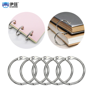 ห่วงโลหะสำหรับเข้าเล่ม ทำจากสแตนเลสอย่างยั่งยืน เหมาะสำหรับงานประดิษฐ์ของเด็กๆ - Product Image 1