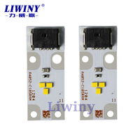 Liwiny OEM 63117263051 Module de lumière LED pour X3 X5 X6 E70 Jaune Xenon Angel Eyes DRL Board 12V Diode Insert