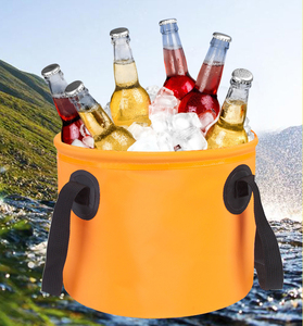 Cubo Plegable Impermeable de PVC para Acampar y Pescar al Aire Libre, Bolsa de Agua Portátil para Senderismo y <span class=keywords><strong>Ducha</strong></span> en Todas las Estaciones - Product Image 3