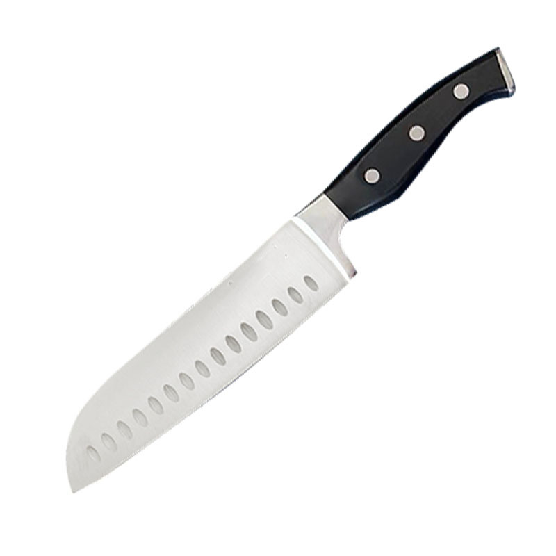 Cuchillo Sande plateado de 7 pulgadas.