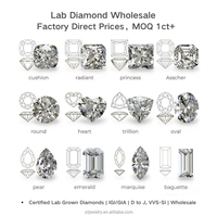 Diamant synthétique de laboratoire de 5 carats, taille émeraude, certifié IGI, diamant de laboratoire HPHT CVD, diamant de laboratoire en vrac