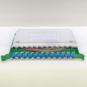 Bandeja de Empalme de Fibra Óptica de 12 Puertos con Pigtales, Monomodo, Multimodo, Dúplex, Óptica, ODF LC/UPC - Product Image 6