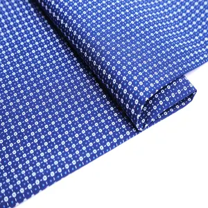 Хлопчатобумажная Поплиновая ткань с принтом 40s, однотонная хлопчатобумажная ткань для летней рубашки