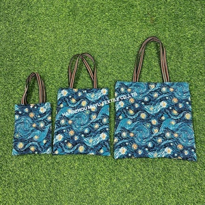 Van Gogh Retro Jacquard Dệt Sợi-Nhuộm Tùy Chỉnh Tấm Thảm Vải Cho Sofa Bao Gồm Ghế Bao Gồm Tote Túi Xách & Trang Phục - Product Image 6