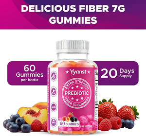 High quality daily natural Balance Gut Promote Digestion <b>fiber</b> & prebiotic blend <b>Gummy</b> Candy - Product Image 4