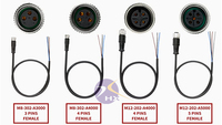 Kunden spezifisches Mini-Din-Kabel für Audio-VR-Spiele 3-10 13-polige PVC-Buchse 24-28 AWG Mini-Din-Kabel für DVD-Player