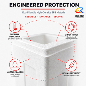 <span class=keywords><strong>Caja</strong></span> <span class=keywords><strong>de</strong></span> Espuma EPS RG PS08 290x190x240mm, <span class=keywords><strong>Poliestireno</strong></span> <span class=keywords><strong>Expandido</strong></span> 7.5L, <span class=keywords><strong>Caja</strong></span> <span class=keywords><strong>de</strong></span> Almacenamiento Protectora a Prueba <span class=keywords><strong>de</strong></span> Golpes para Entrega - Product Image 3