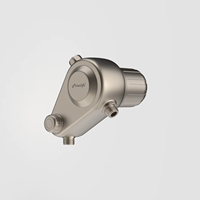 Filtre de douche en nickel brossé avec douchette et pommeau de douche pluie, élimination du chlore pour usage domestique et commercial