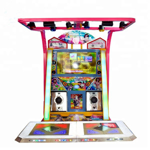 Đồng tiền hoạt động chơi trạm 2 rực rỡ nhảy múa âm nhạc ngón tay chơi mô phỏng trò chơi video máy - Product Image 2