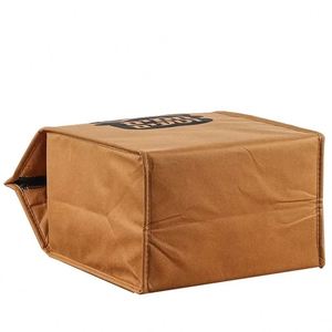 Sac isotherme non tissé pour gâteaux, sac fourre-tout pour le déjeuner, sac isotherme en aluminium pour la conservation des aliments, pliable et personnalisable - Product Image 2