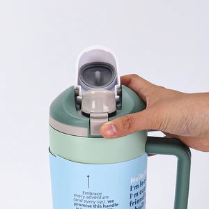 Best Verkopende 2025 Roestvrijstalen Tumbler <span class=keywords><strong>Thermos</strong></span> Cup Lock 40Oz Handvat Stro Cadeau Reizen 6-12 Uur Thermische Isolatie Schattig - Product Image 3