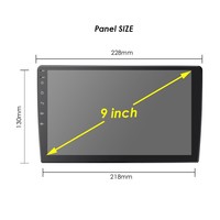En Stock Radio para Auto Android de 9/10/13 Pulgadas con GPS, Navegación, Pantalla Táctil, Carplay, DSP, 4G SIM, 8 Núcleos, BT, FM, USB, Reproductor de Video Estéreo para Auto