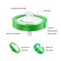 Filtersbio Biomed - Filtro de Jeringa Científico PES de 25 mm de Diámetro, Tamaño de Poro de 0.45 m, Paquete Estéril de 100 Unidades, OEM Disponible, ISO9001