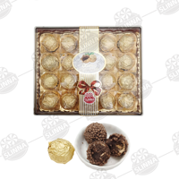 Fournisseur en gros de snacks au cacao, assortiment de gaufrettes fourrées au chocolat au lait et aux noisettes, bonbons pour Noël et la Saint-Valentin, vente en gros