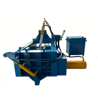 Presse à balles hydraulique certifiée CE de type horizontal pour le recyclage des déchets de fer, d'aluminium et des canettes