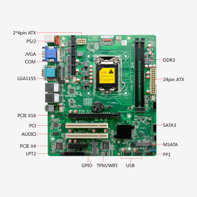 Q86M3 Mainboard Board PC LGA1150 Socket 4th Gen Celeron/Pentium/Core I3/i5/i7 Processor DDR3 Motherboard Micro Atx