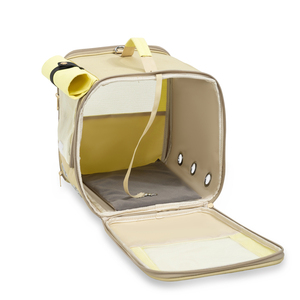 Bolsa de Transporte <span class=keywords><strong>para</strong></span> Mascotas con Ventana de Alimentación Frontal, Fácil Alimentación Interactiva <span class=keywords><strong>para</strong></span> Paseos Diarios al Aire Libre con <span class=keywords><strong>Cobayas</strong></span> y Hámsters - Product Image 4
