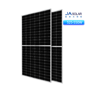 Módulo Fotovoltaico de Doble Vidrio Bifacial JA Solar JAM54D50 525W 530W <span class=keywords><strong>550W</strong></span> Tipo N TOPCon Directo de Fábrica - Product Image 1