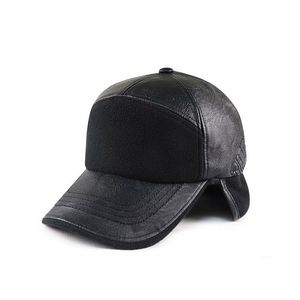 High Quality Baseball Cap Men Black Winter <b>Hat</b> Adjustable Autumn Winter Warm <b>Hats</b> Wholesale OEM - Product Image 5