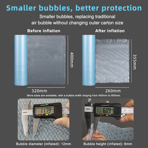 อัปเกรด MAX PE BUBBLE 15 #   ม้วนฟิล์มกันกระแทกสำหรับเครื่อง MINI AIR รักษาความเป่าลมได้นาน 6 เดือน ห่อหุ้มแบบพองลม - Product Image 2
