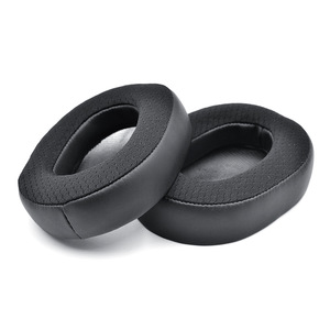 Coussinets d'oreille de remplacement pour Poly Plantronics RIG 500 PRO, tissu en maille, éponge haute densité, isolation phonique - Product Image 2