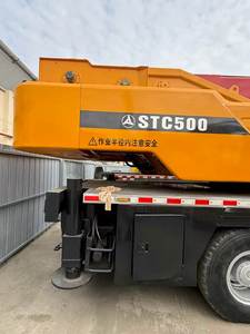Grue sur camion Sany STC500 d'occasion, 50 tonnes, moteur Cummins, hauteur de levage 42 m, boîte de vitesses d'origine Chine, pour la construction de ponts - Product Image 6