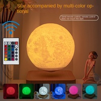 Lámpara Nocturna de Levitación Magnética Lunar, Decoración Creativa para el Hogar, Electrodomésticos Inteligentes para el Hogar